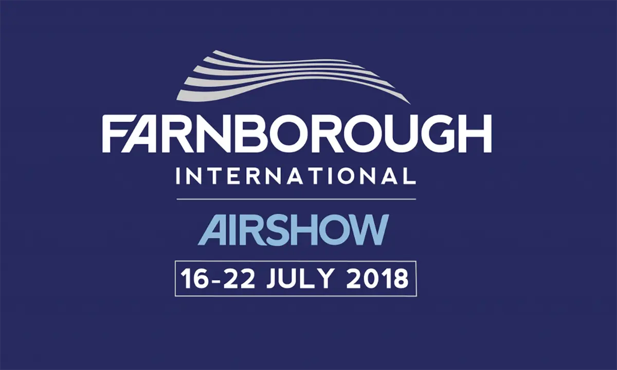 banner for Farnborough International Airshow